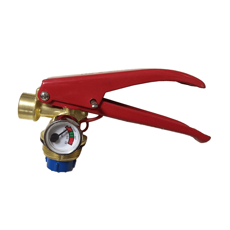4~9KG dry powder fire extinguisher valve with gauge